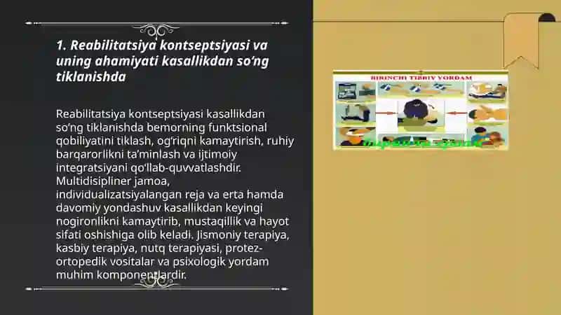 Reabilitatsiya usullarini qo'llash 3