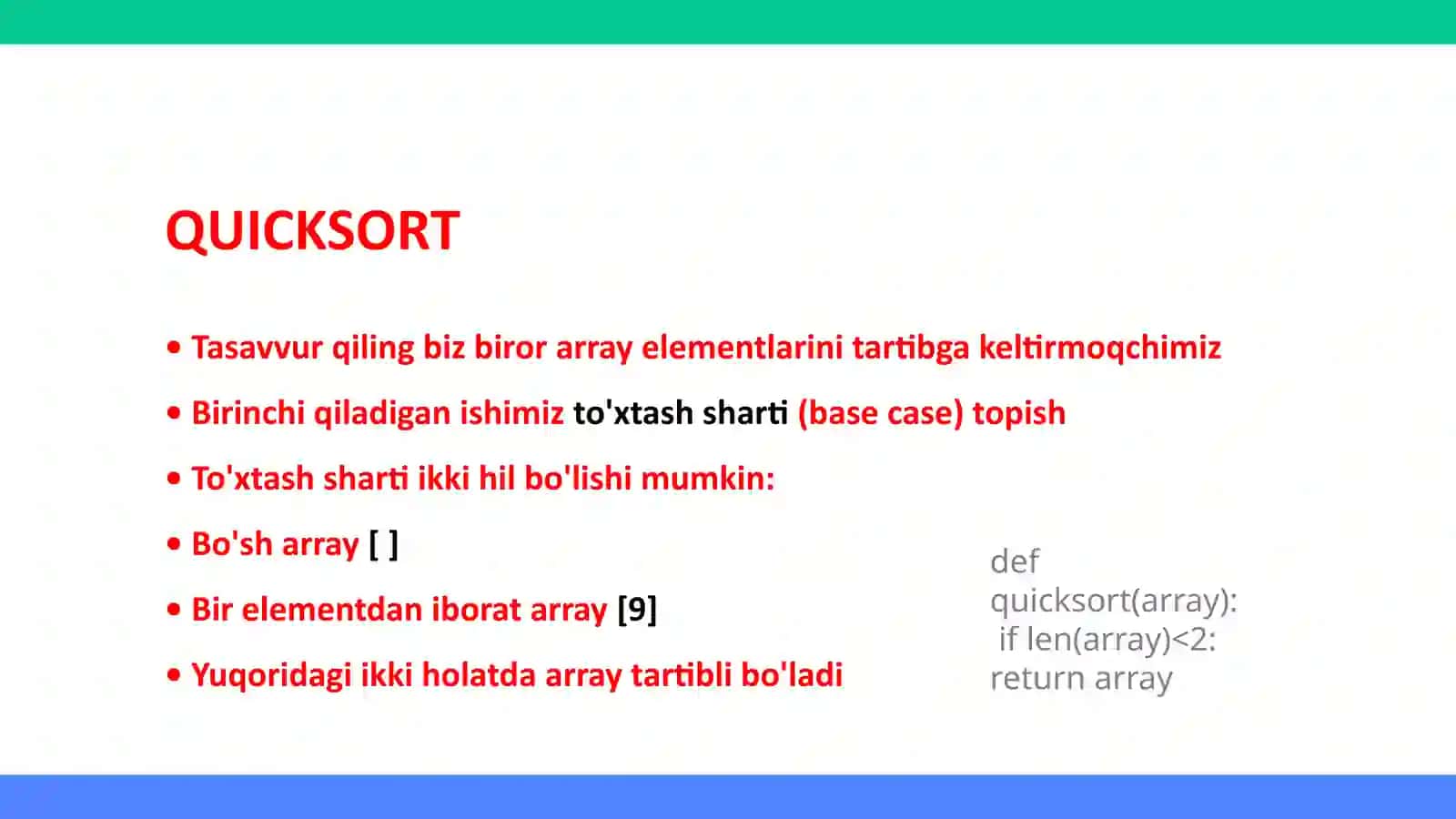 Quicksort 3