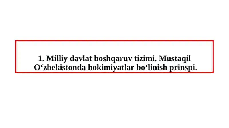 O‘zbekistonda milliy boshqaruv tizimi 3