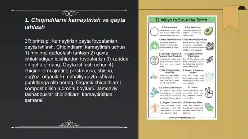 How to keep the earth clean and safe? 3