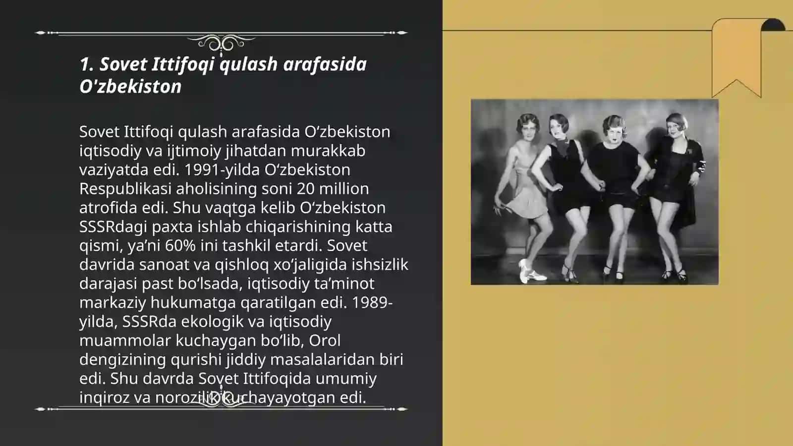 Sovet Ittifoqi Qulash Arafasida O'zbekiston 3
