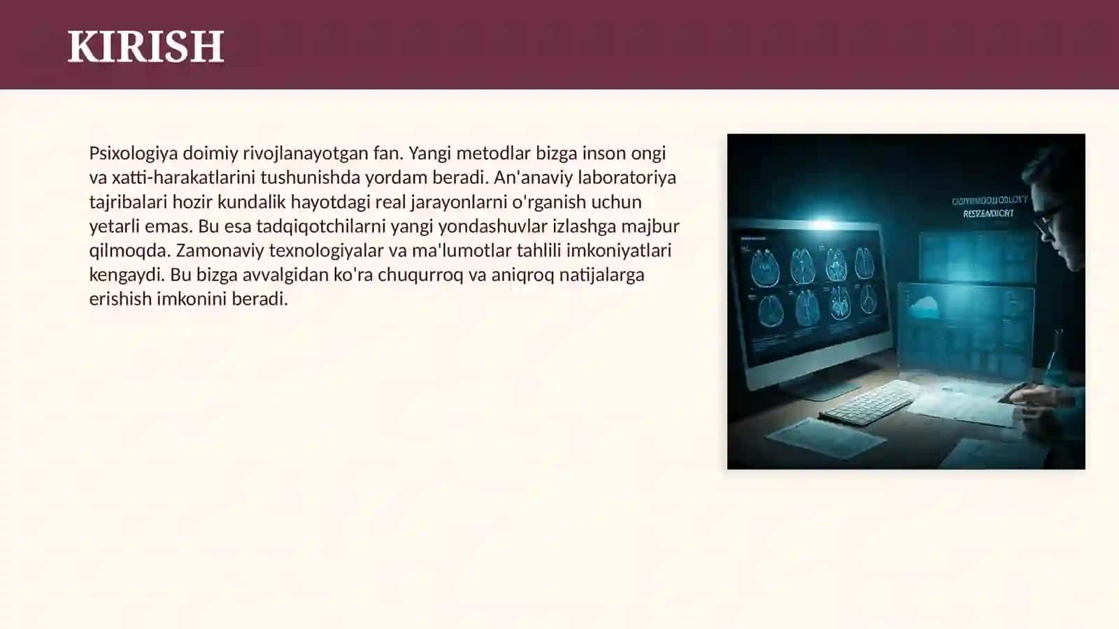 HOZIRGI ZAMON PSIXOLOGIYASI TADQIQOT METODLARI 3