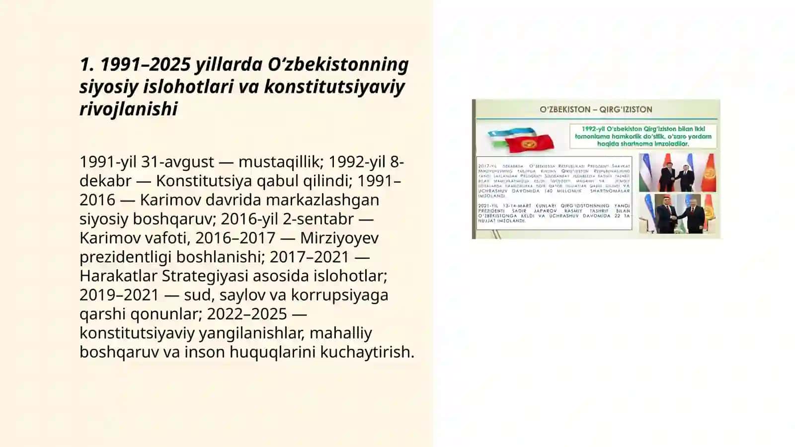 1991-2025-yillarda Oʻzbekiston va jahon davlatlari taraqqiyoti 3