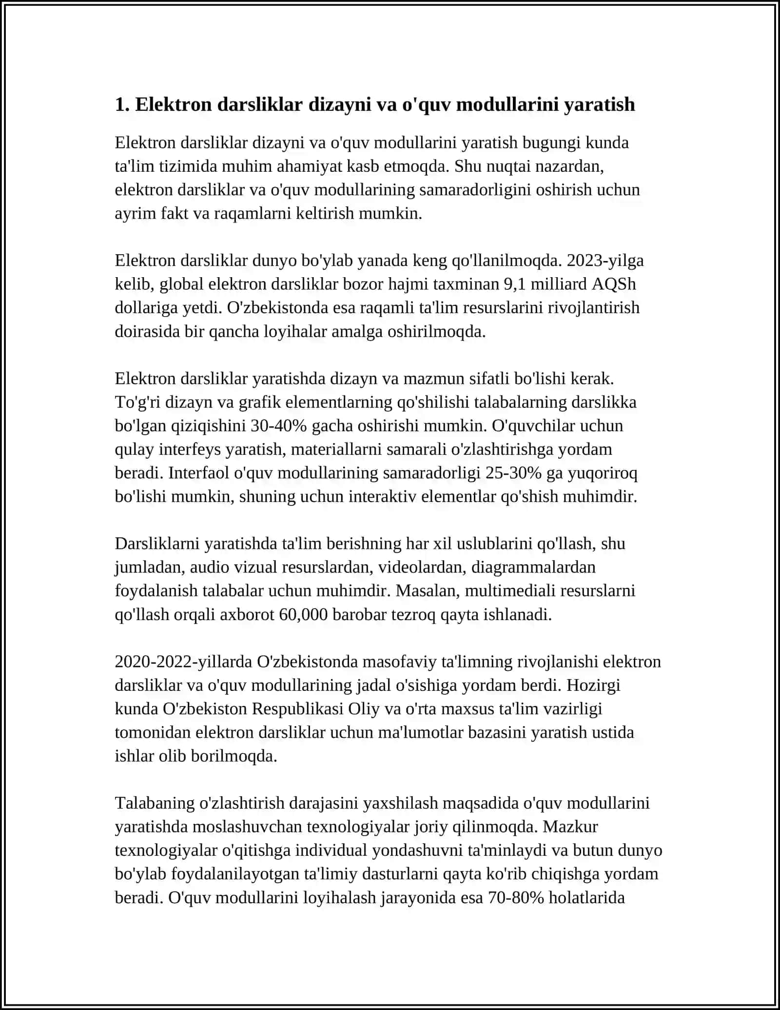 ÔQITISHNING ELEKTRON VOSITALARINI YARATISH MUHITI 3