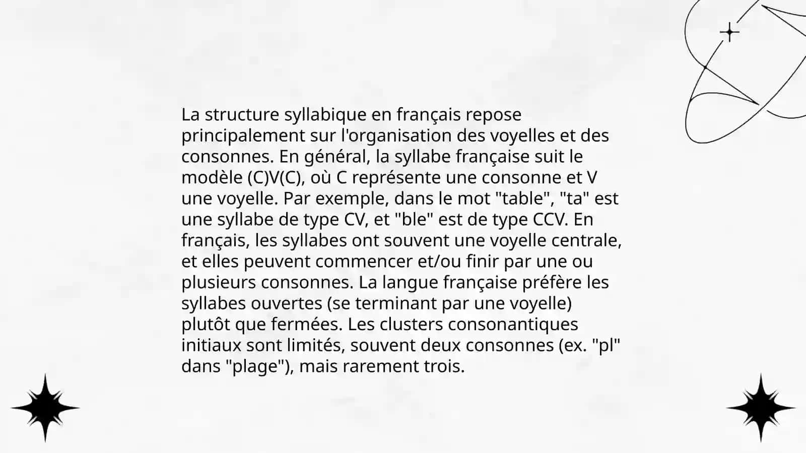 la constitution de la syllable en français 3