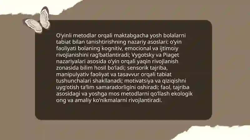 Tabiat bilan tanishtirish 3