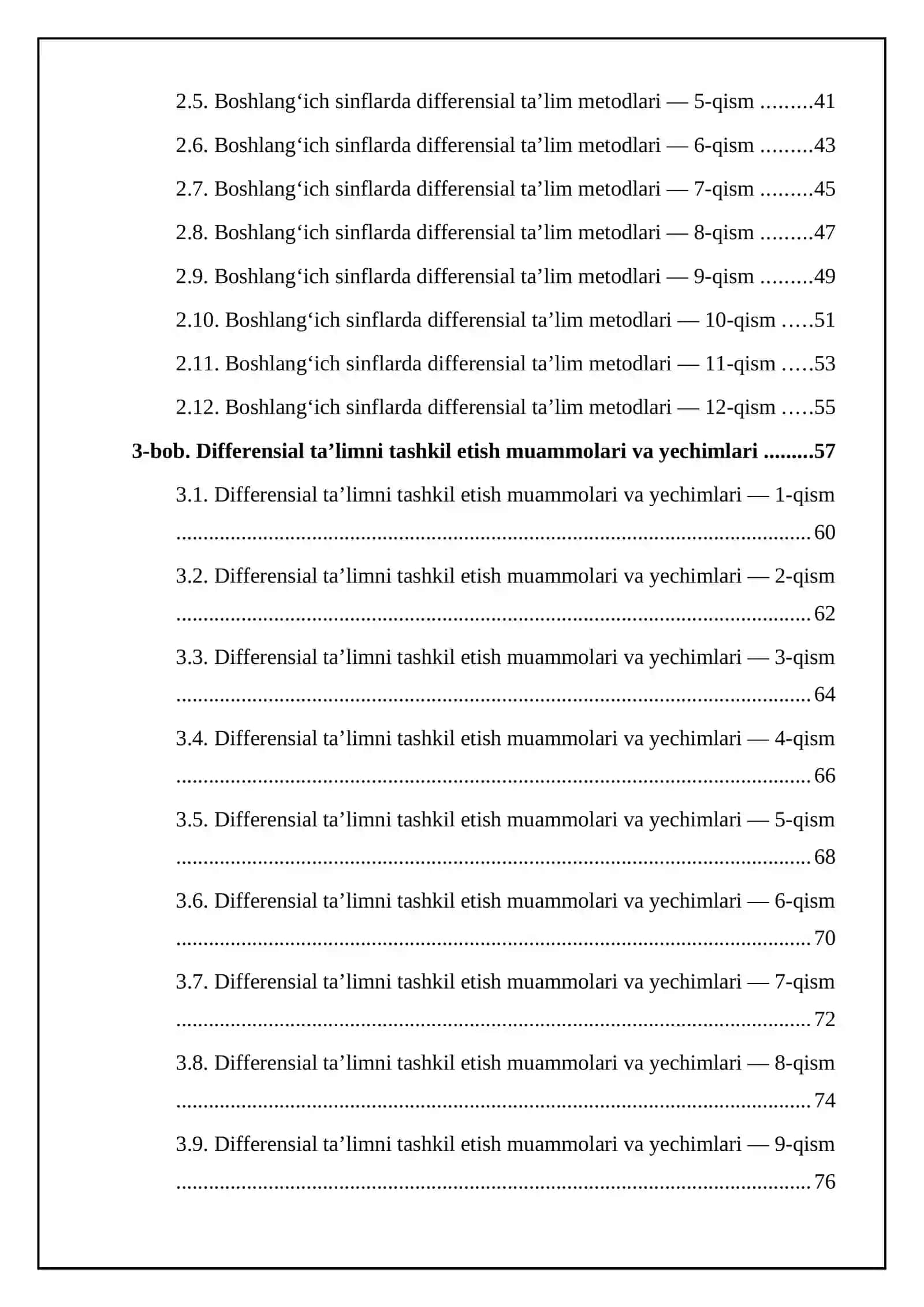 Boshlangʻich sinflarda differensial taʼlimni tashkil etish 3