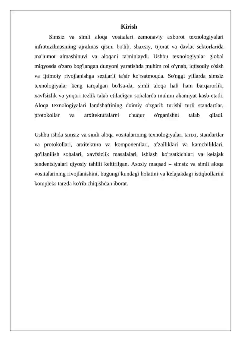 SIMSIZ VA SIMLI ALOQA VOSITALARI 3