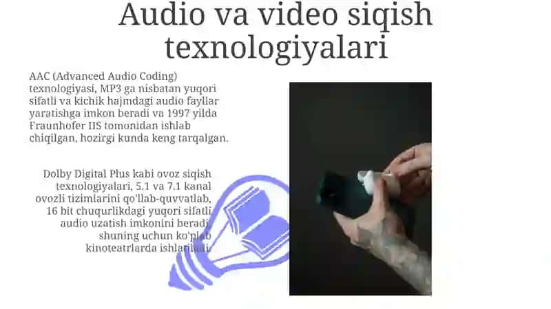 Audio va video signallarini raqamlashtirish qurilmalari 3