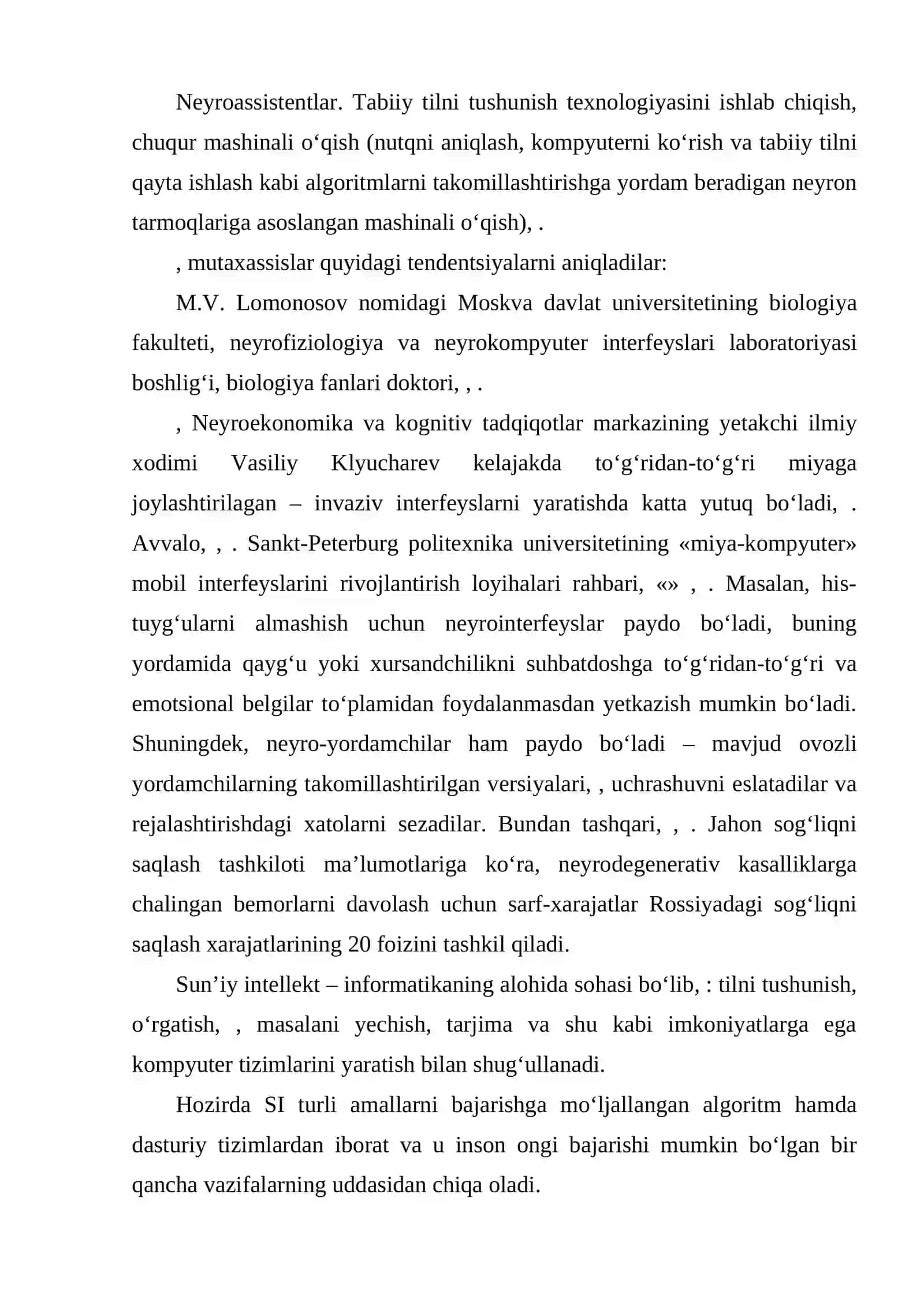 Sun’iy intellekt rivojlanishining xatarlari 3