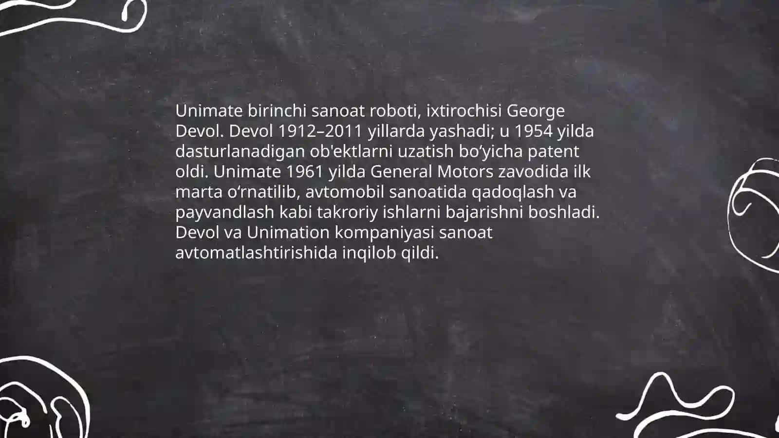 Robototexnika sohasidagi mashhur ixtirolar va olimlar 3
