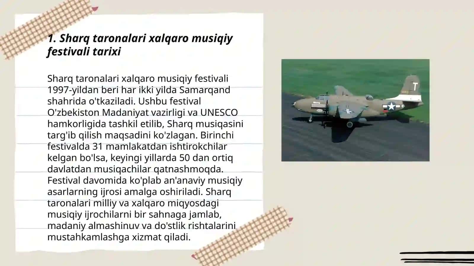 Sharq taronalari xalqaro musiqa festivali dunyo mumtoz musiqasining axborot manbasi sifatida 3