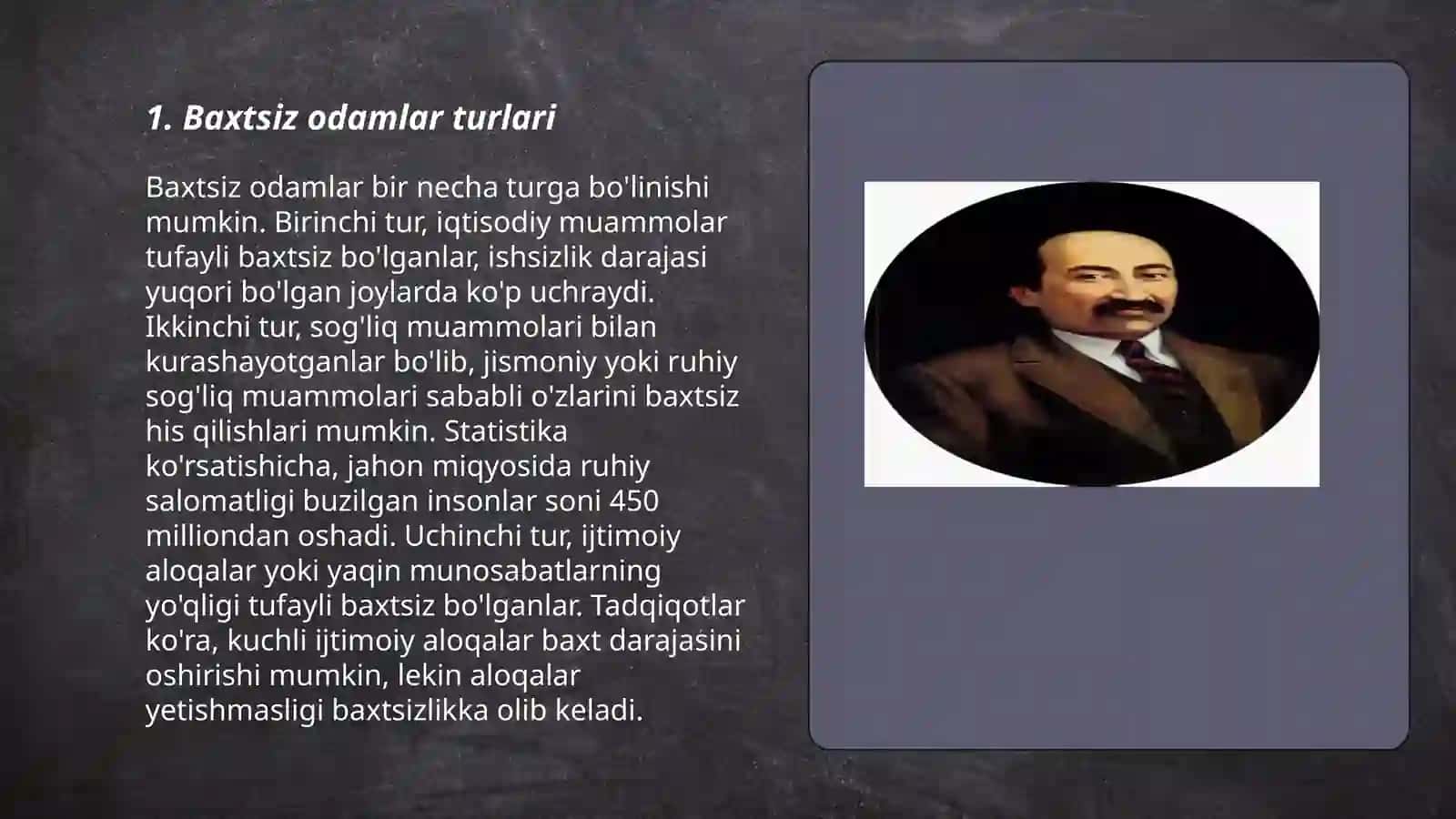 Baxtsiz odamlarning ikki toifasi 3