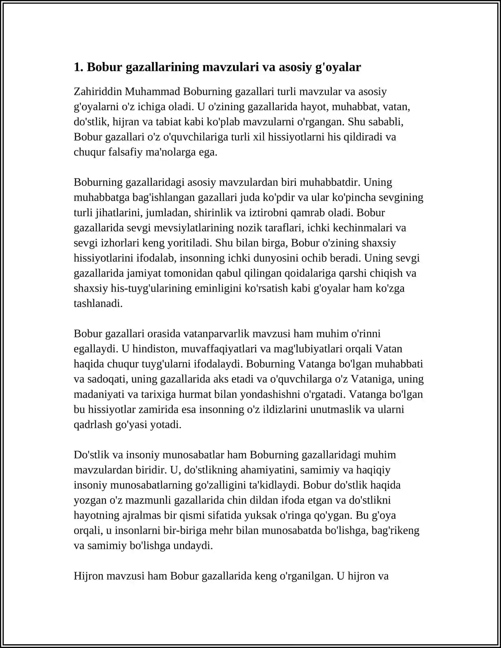 ZAHIRIDDIN MUHAMMAD BOBUR GAZALLARI 3