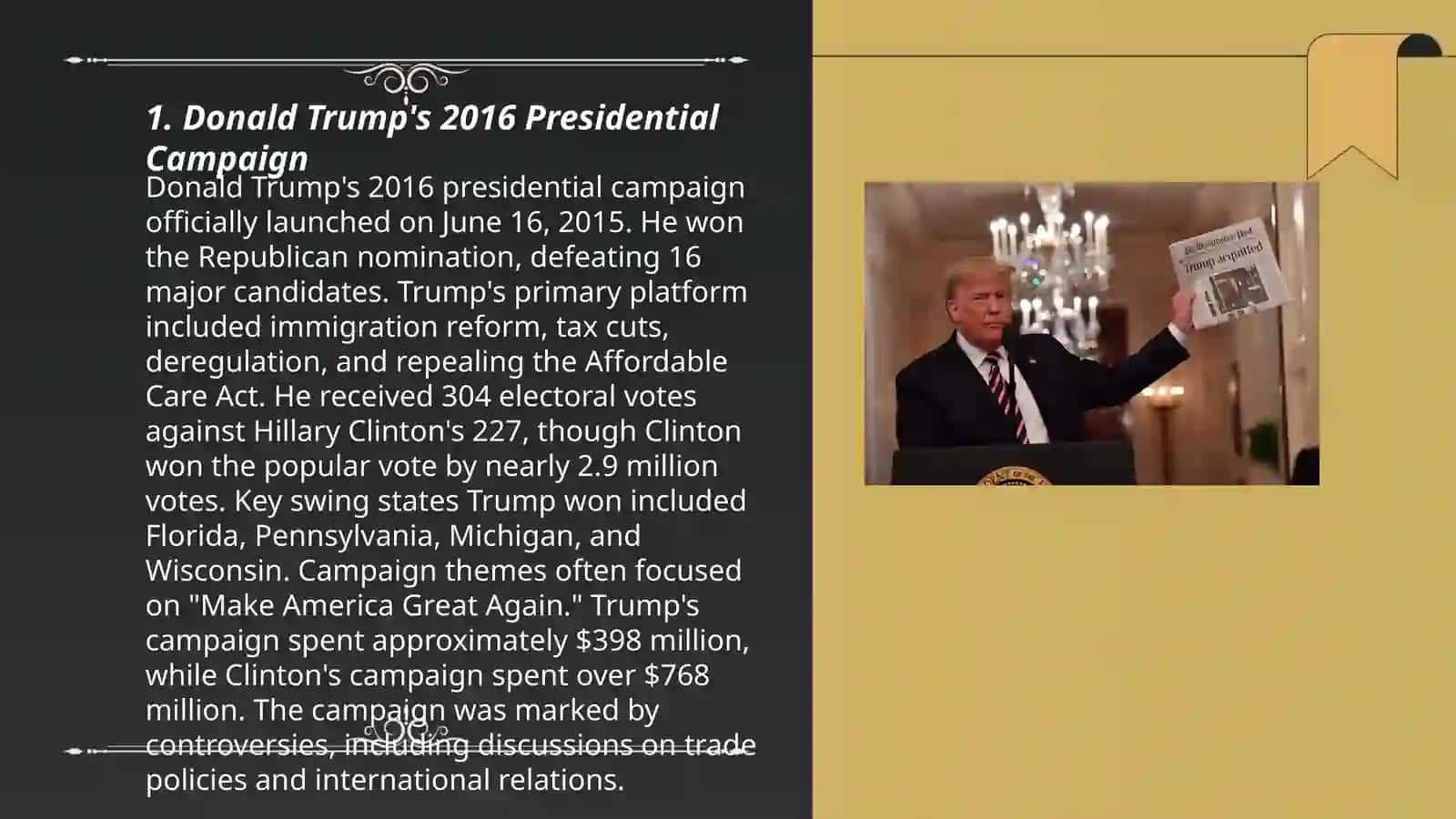 Donald Trump's 2016 Presidential Campaign 3
