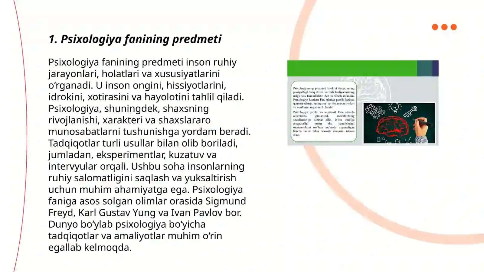 Psixologiya fanining predmeti va tadqiqot metodlari 3
