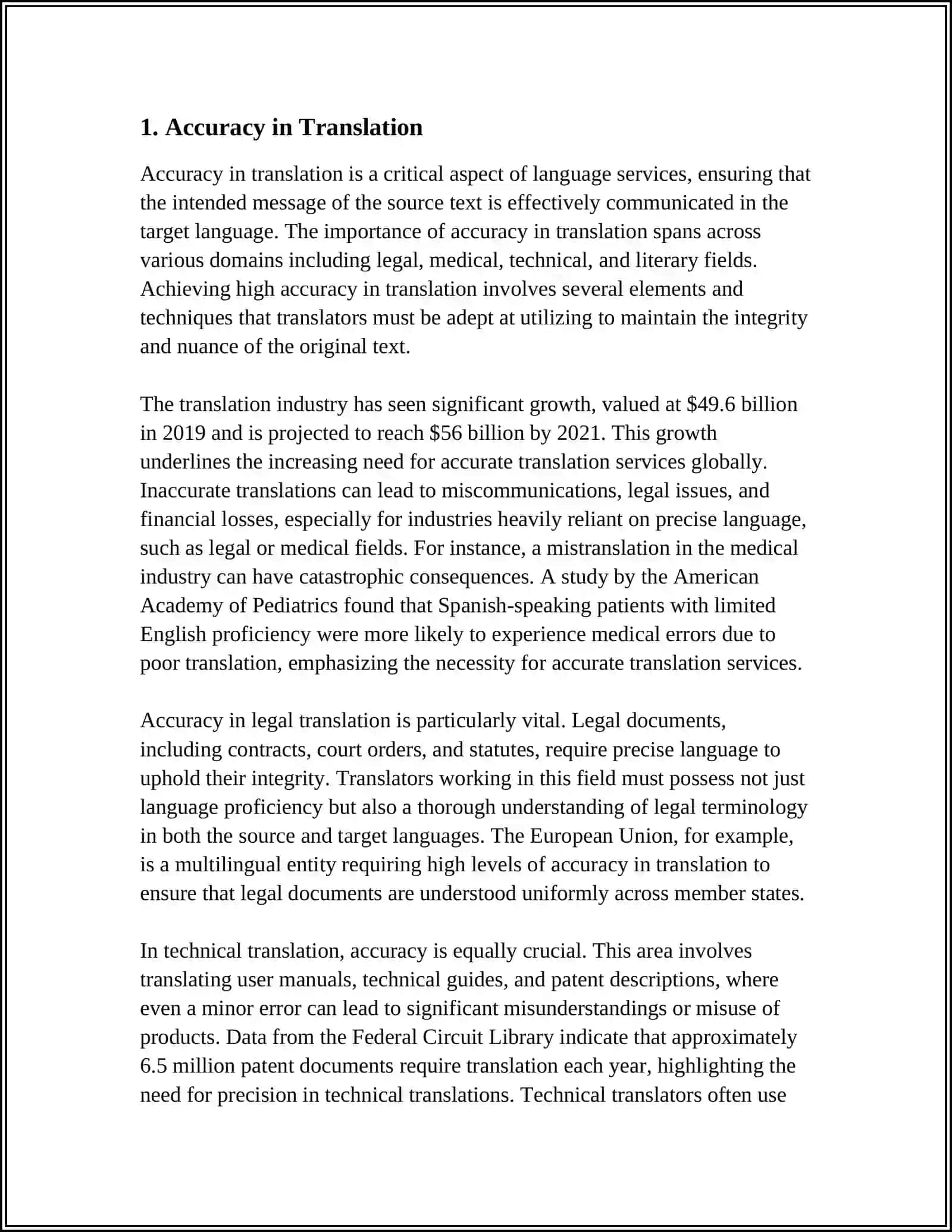 TRANSLATION QUALITY ASSESSMENT 3