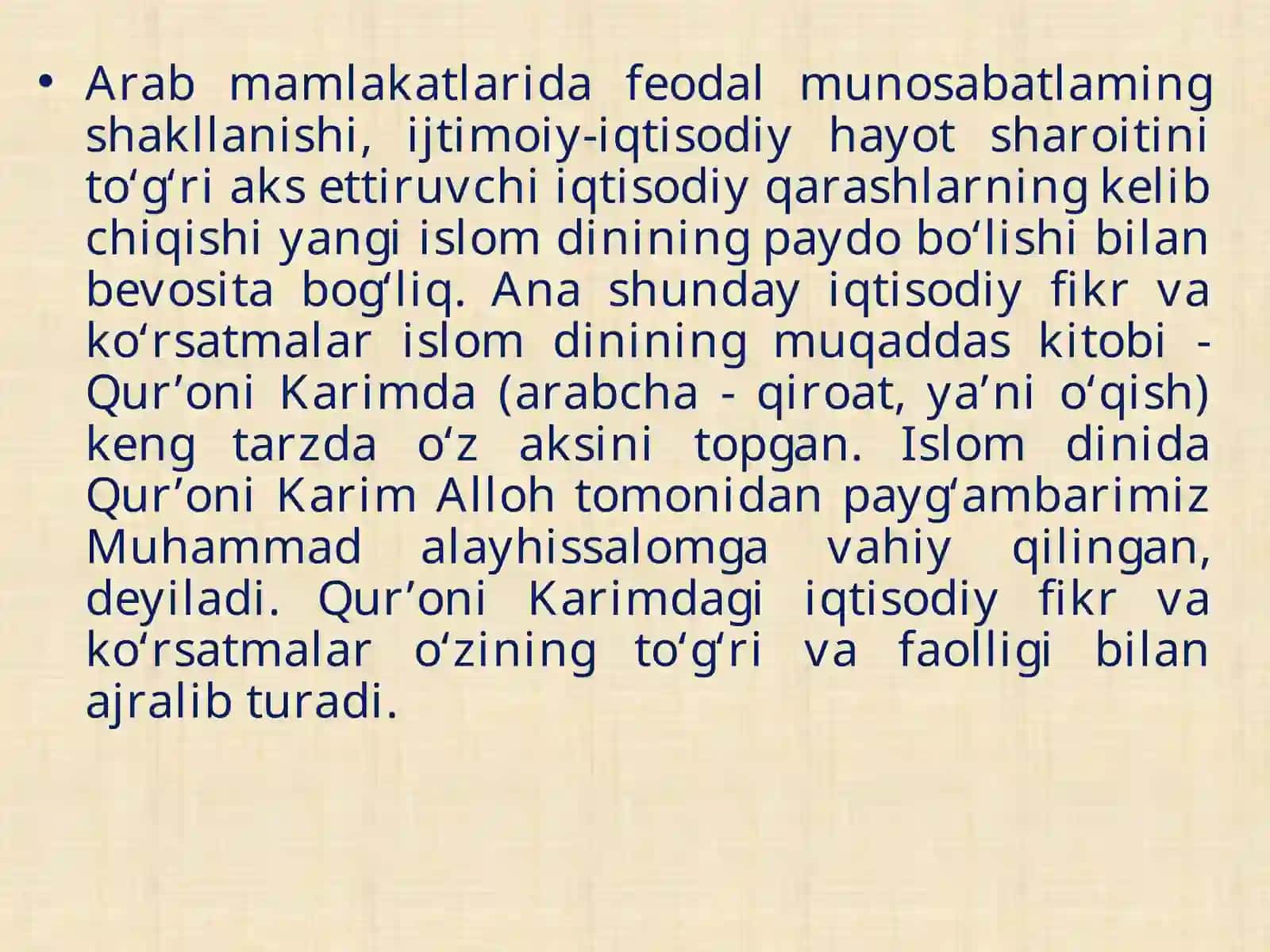 FEODAL JAMIYATI VA UNING YEMIRILISH DAVRIDAGI IQTISODIY TA’LIMOTLAR 3