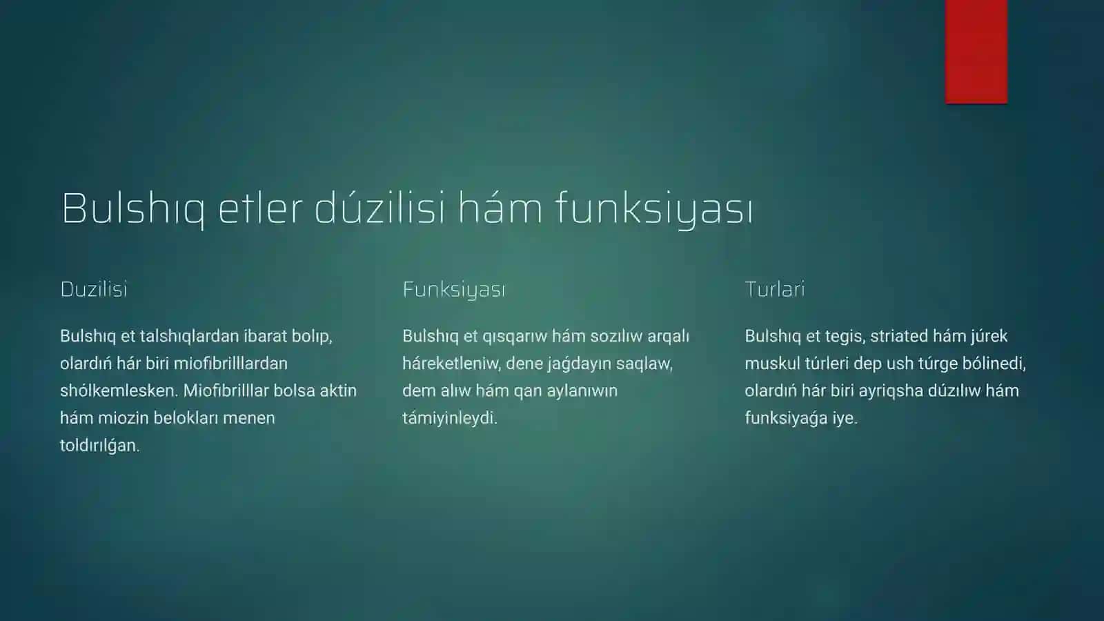 Bulshıq et bioxımıyası 3