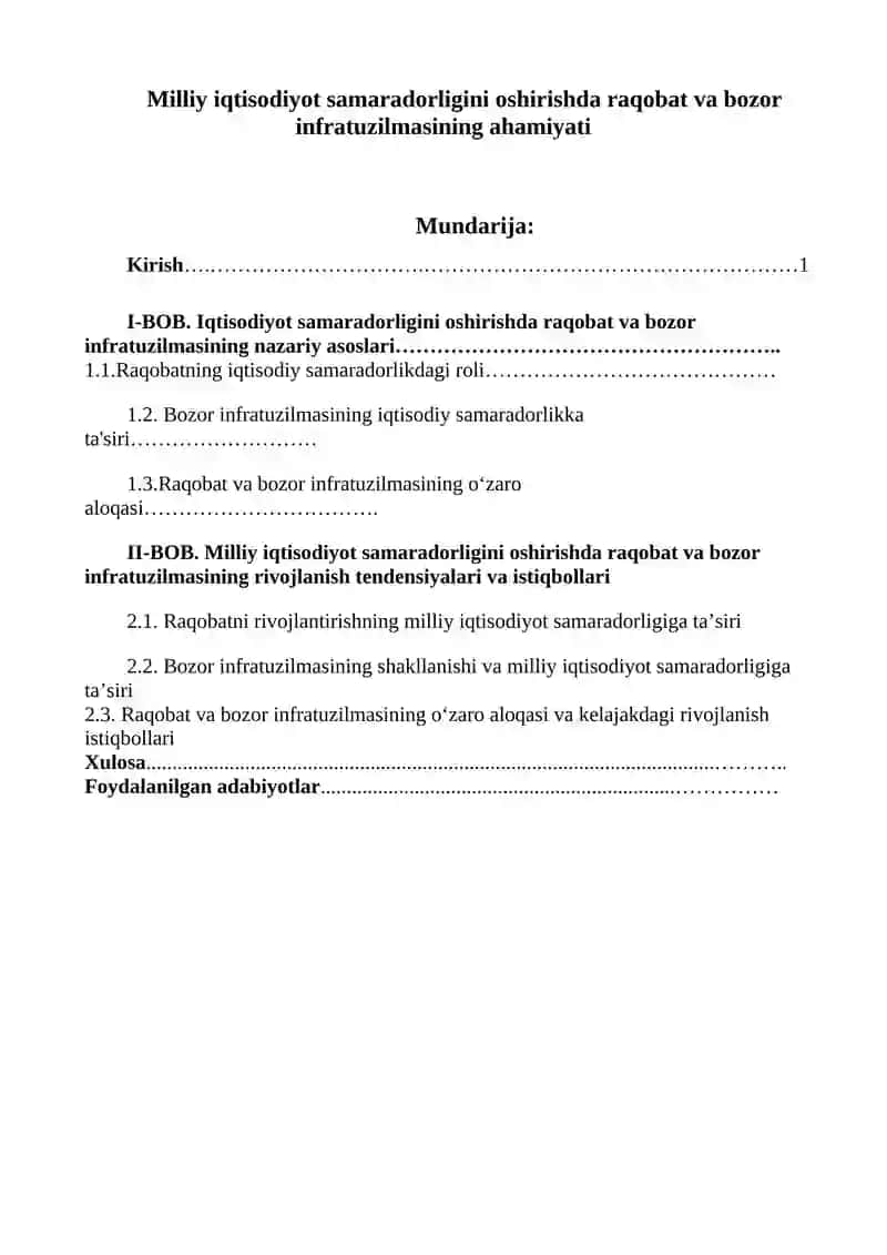 Ichki savdo tizimini rivojlantirish va uning bozor iqtisodiyotiga ta’siri 3