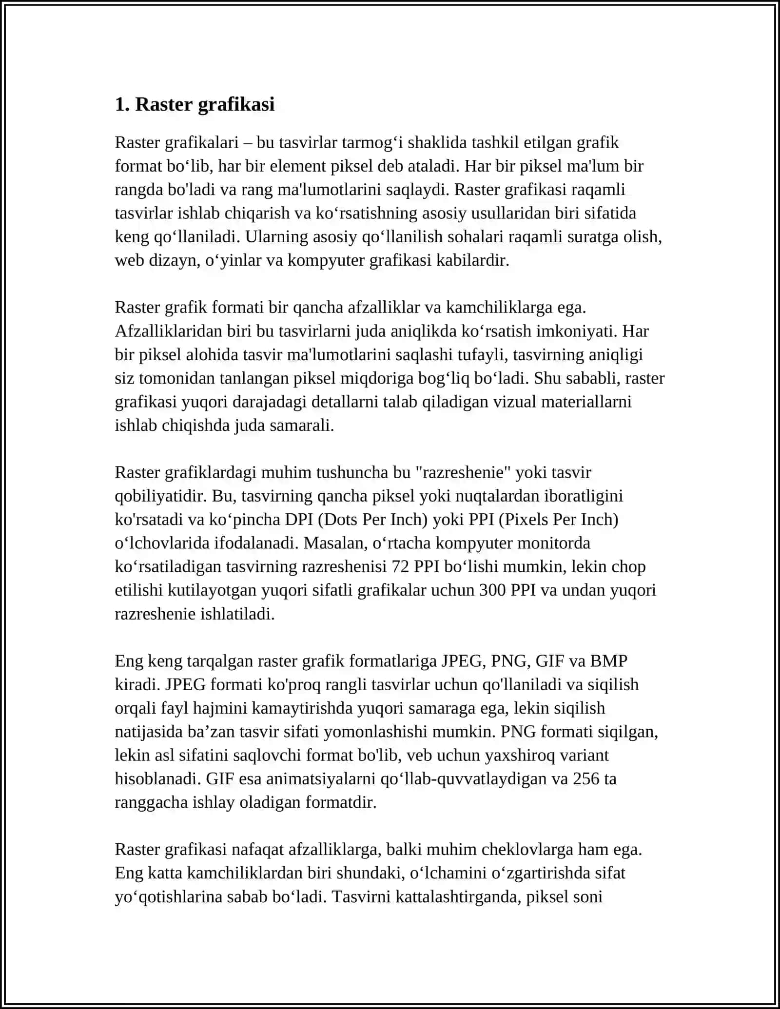 KOMPYUTER GRAFIKASI 3