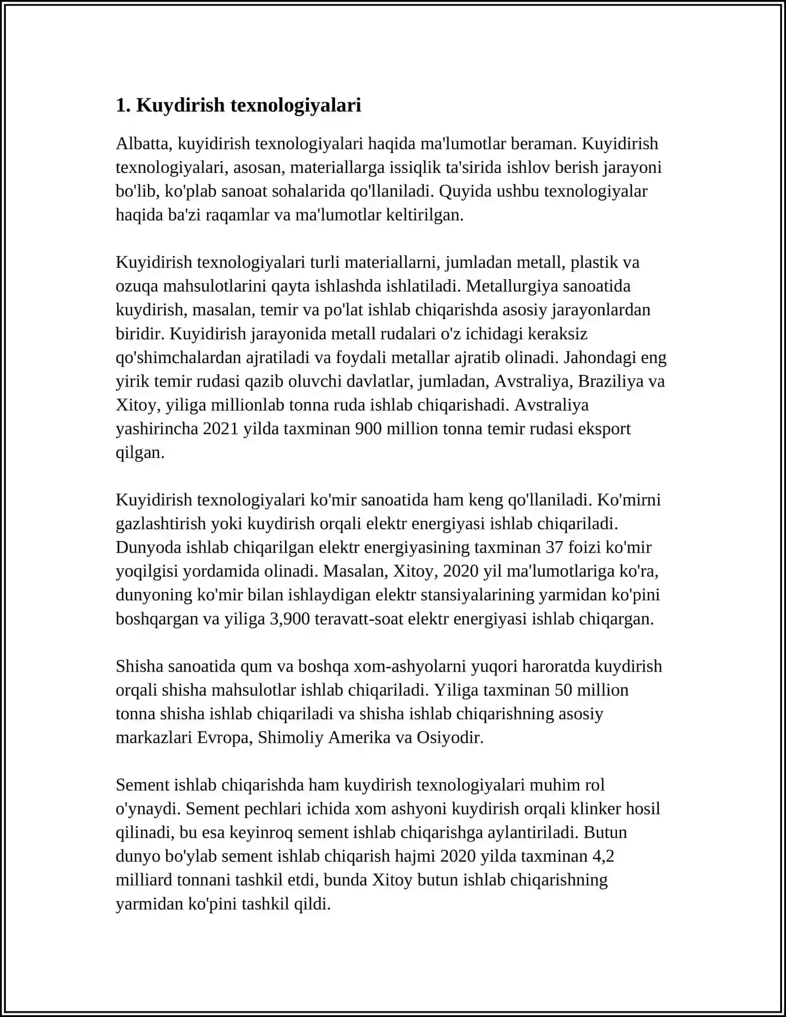 KUYDIRISH PECHLARI 3