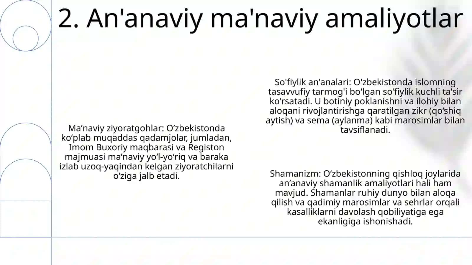 Òzbekistonda Ma'Naviy Va Ruhiy Poklanish.Milliy Qadriyatlar Tiklanishi 3