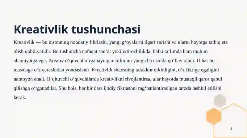 Kreativlik 3