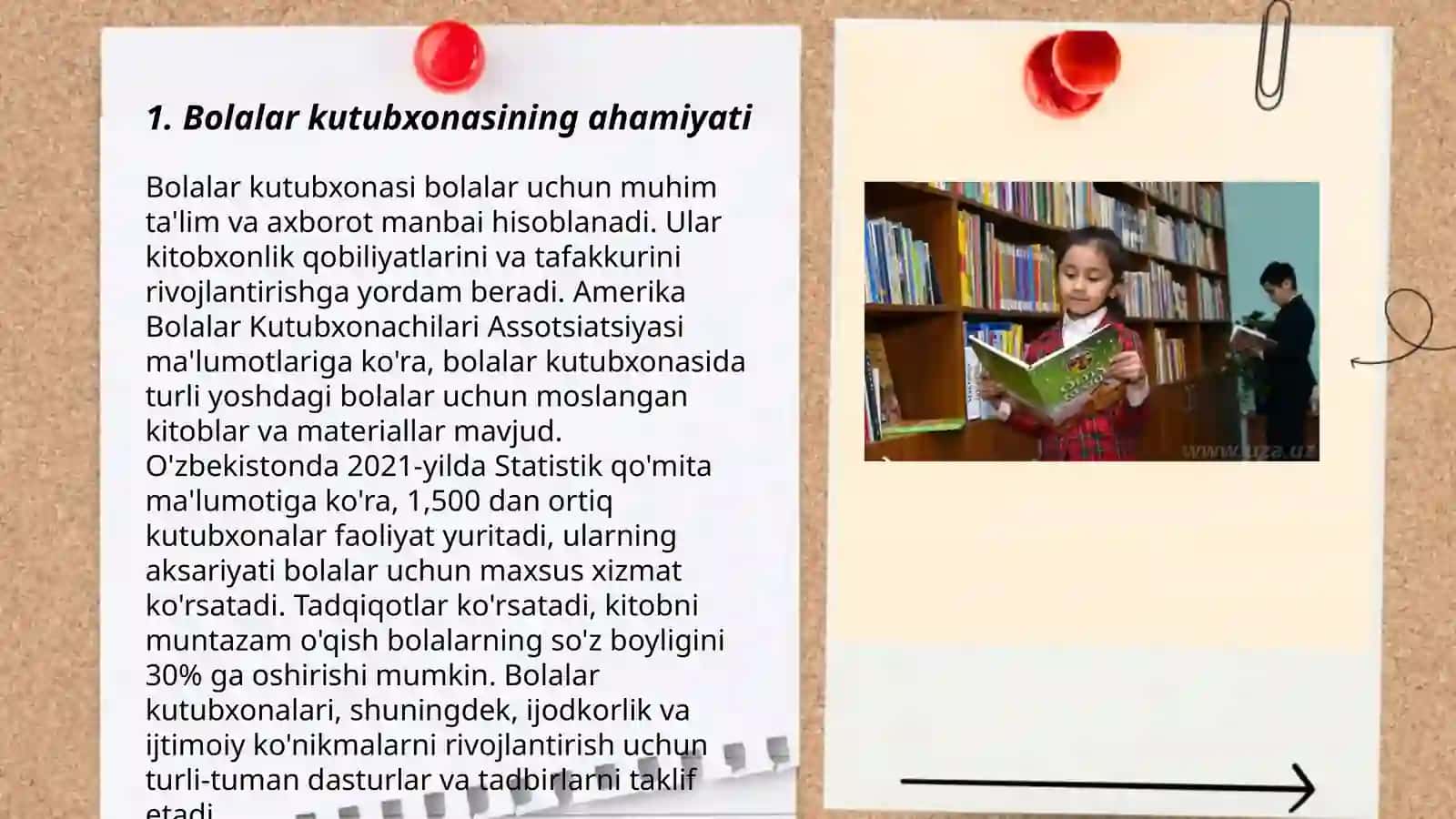 Bolalar kutubxonasi: zamonaviy rivojlanish muammolari 3