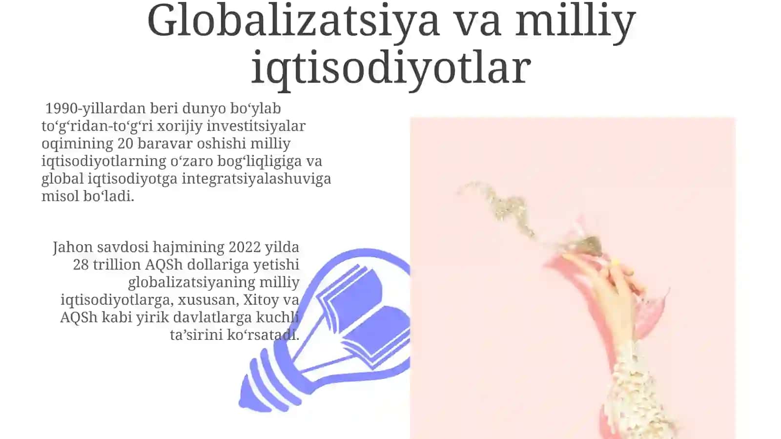 Zamonaviy jahon iqtisodiyotining globalizatsiyasi 3