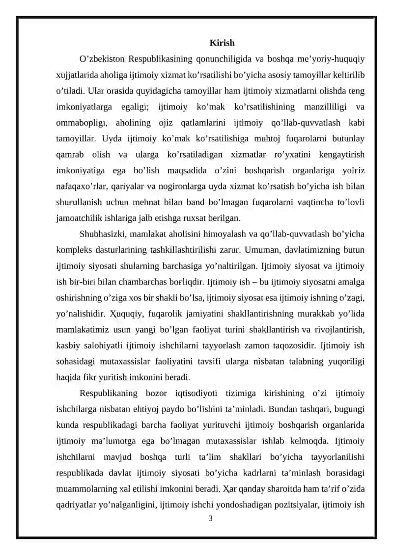 Aholini ijtimoiy qo‘llab-quvvatlashga doir moliyaviy mexanizmni takomillashtirish masalalari 3
