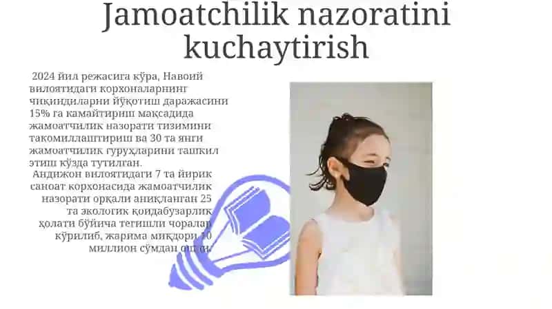 Ekologik xavfsizlikni ta'minlash choralari 3