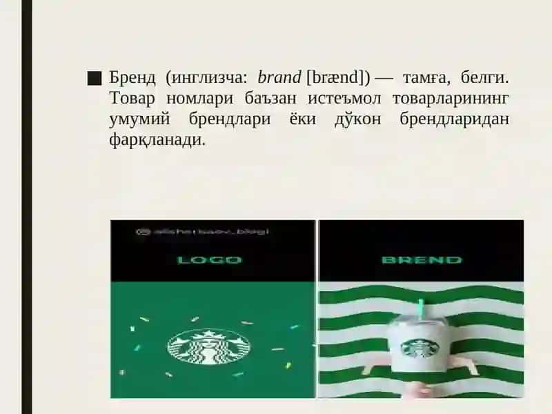 БИЗНЕС СОҲАСИДА БРЕНД СИЁСАТИ 3