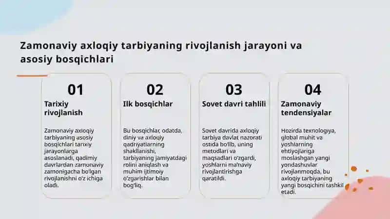 Zamonaviy axloqiy tarbiyaning yutuq va kamchiliklari 3