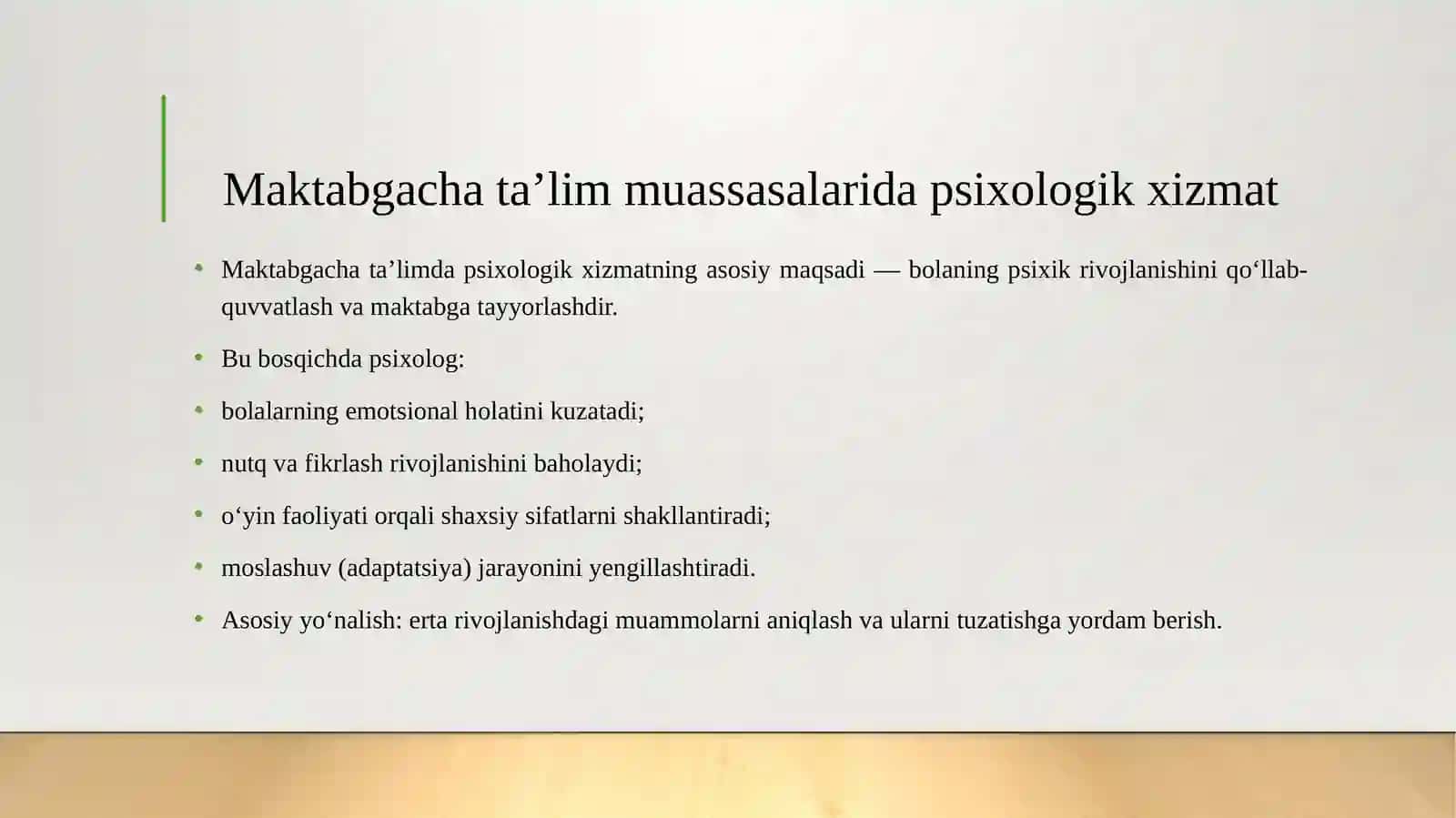 Ta’lim muassasalarining turli tiplarida psixologik xizmat 3
