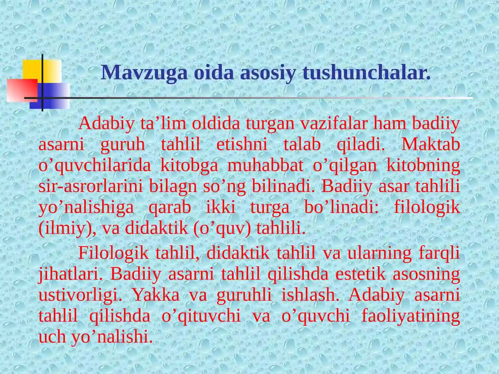 Adabiyot tahlili 3