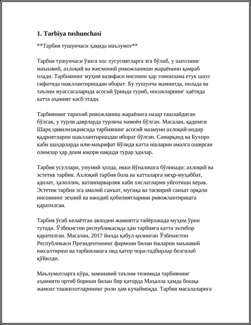 TARBIYA BUZILISHINING KELIB CHIQISHI 3