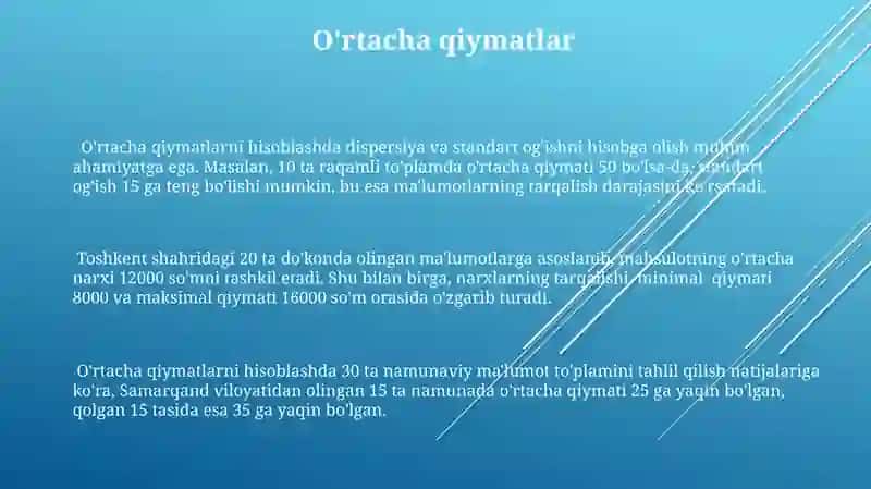 Matematik statistika elementlari 3