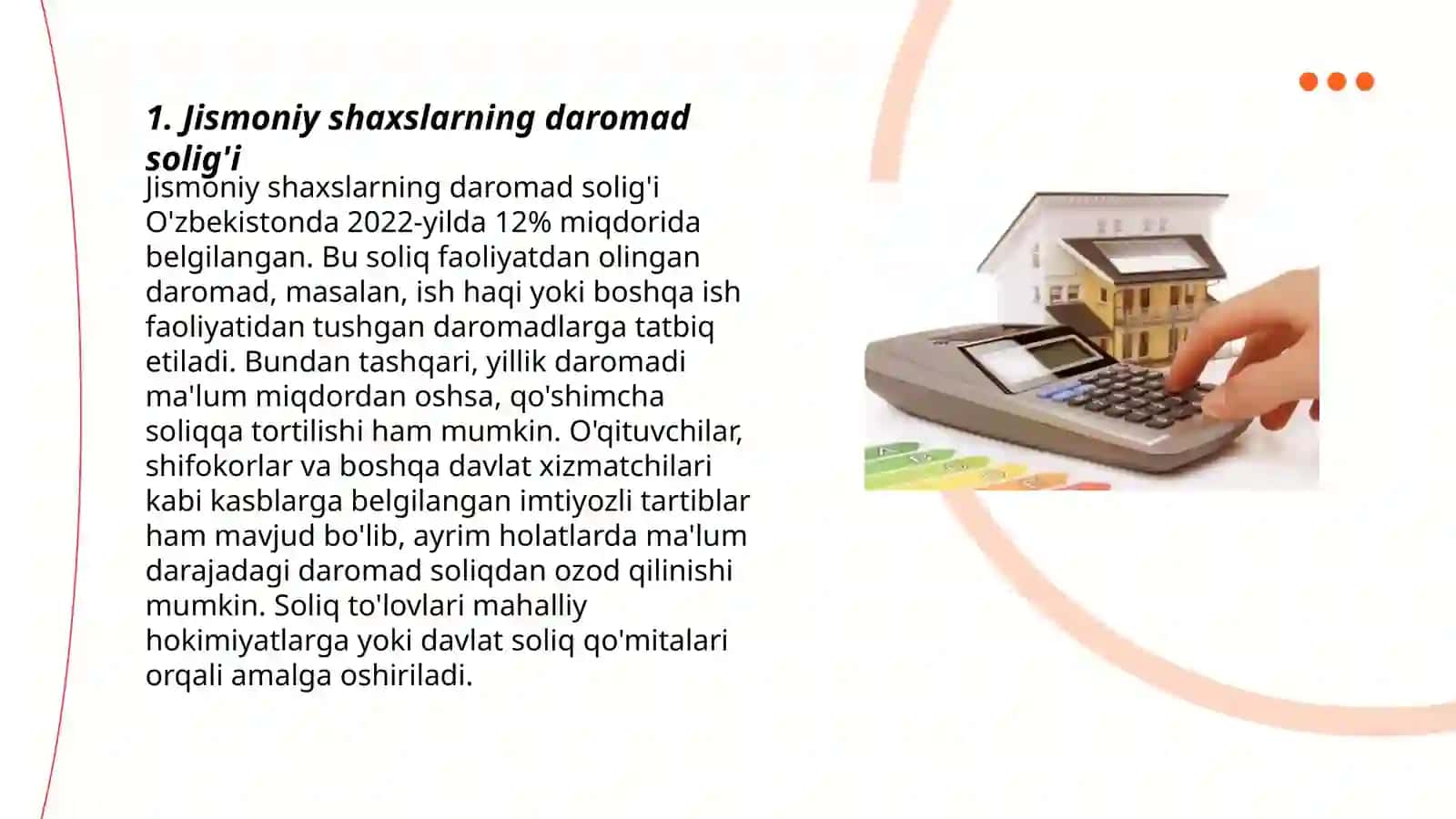 Jismoniy shaxslardan olinadigan soliqlar 3