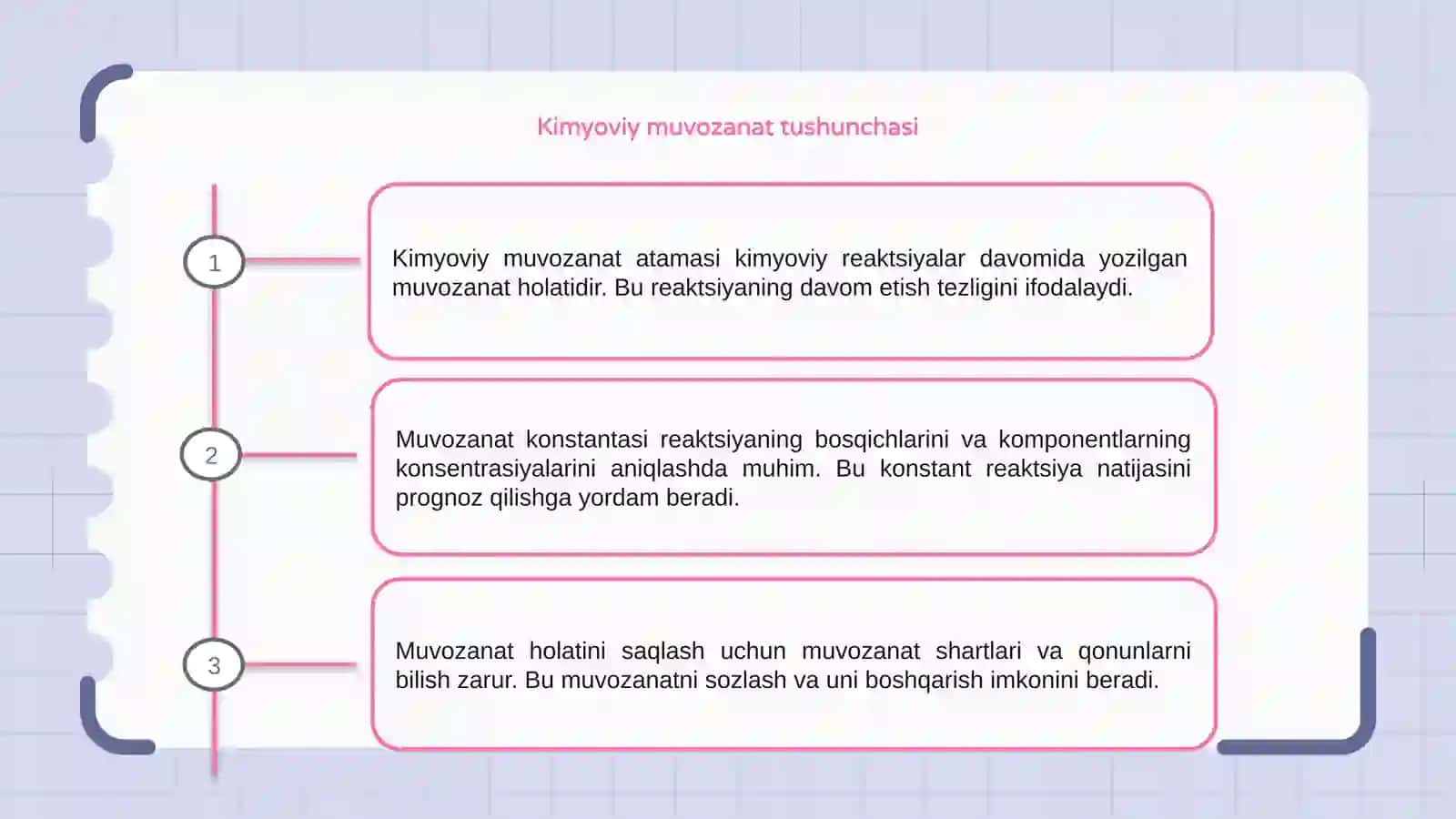Kimyoviy muvozanat 3