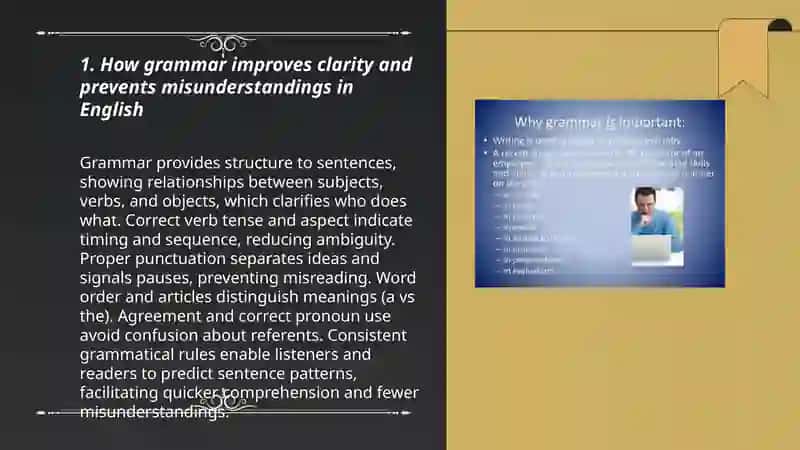 Why grammar is important in learning english 3