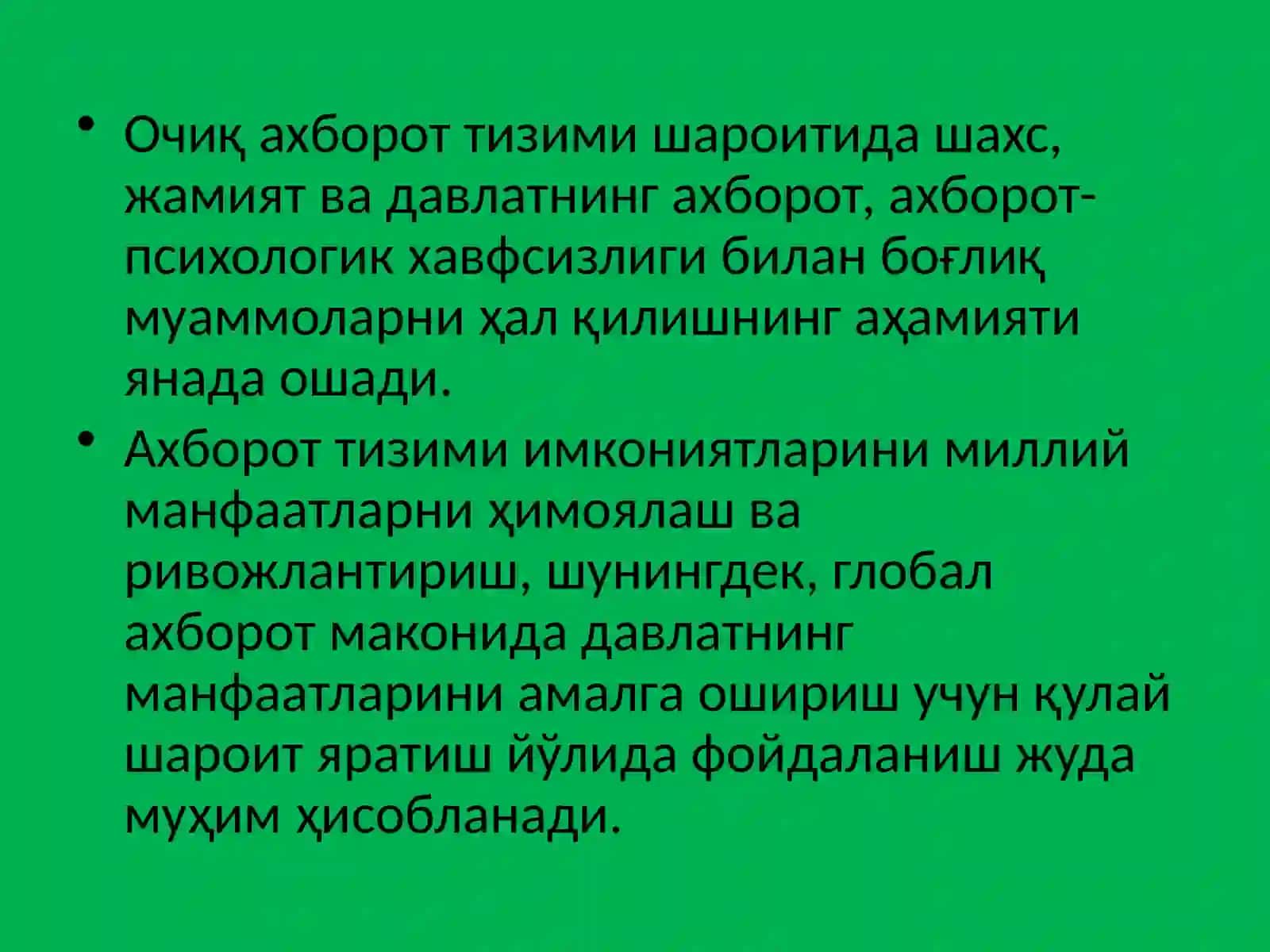 Экстремистик ва террорчи ташкилотлар мутаассиб ғоялар тарғиботида замонавий ахборот технологияларидан фойдаланишнинг ўзига хос хусусиятлари 3