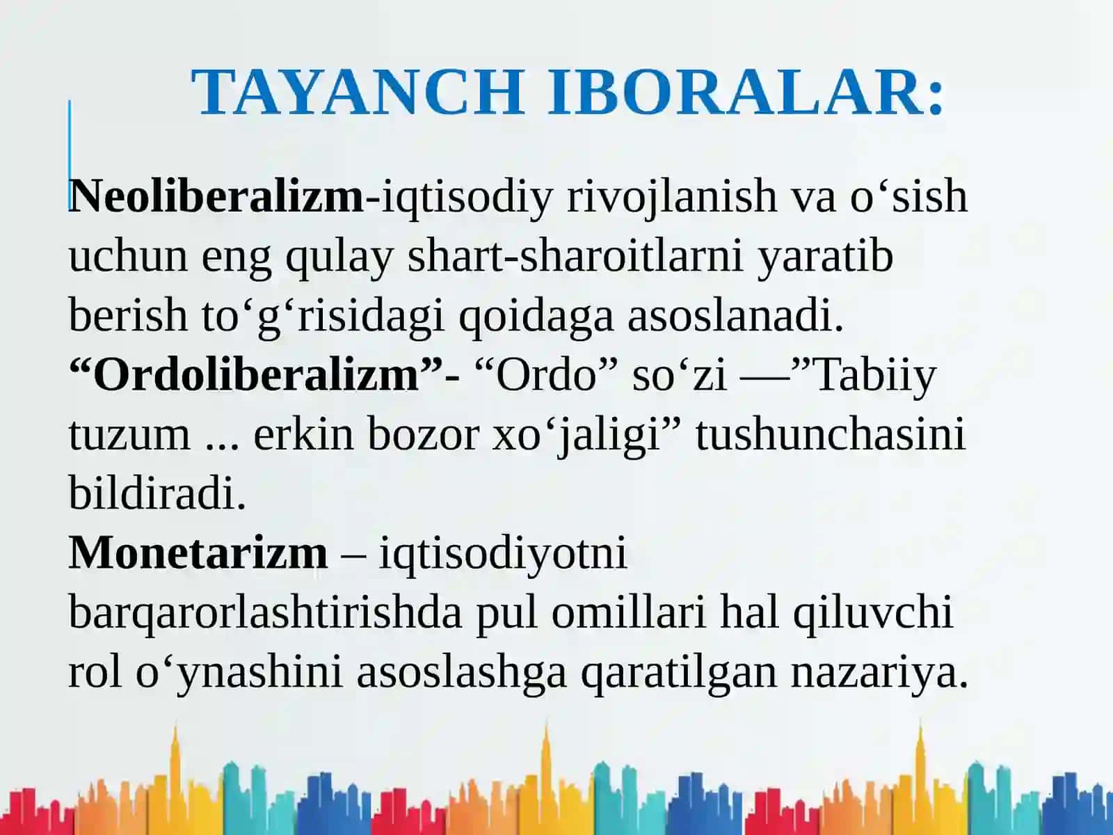 L.Erxardning iqtisodiy islohotlari 3