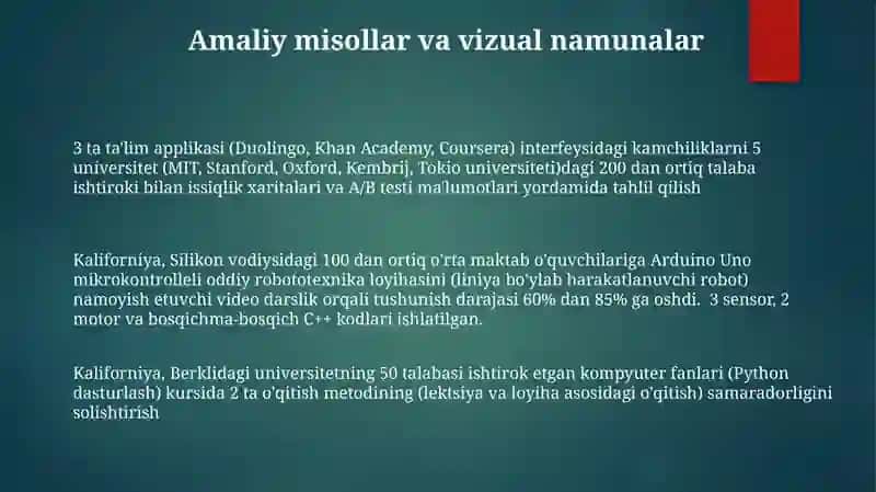 Ko'rgazmali vositalar 3