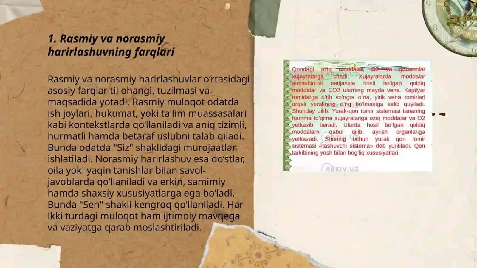 Rus tilida harirlashuv iboralari va ularning rasmiy va norasmiy holatlarda qõllanishi 3