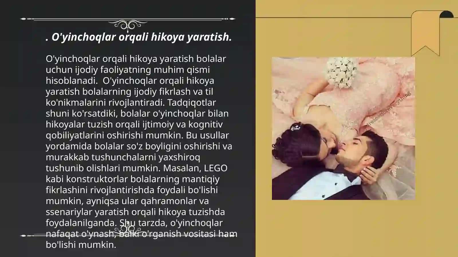O'yinchoq va predmetlarga qarab hikoya qilishga o'rgatish 3