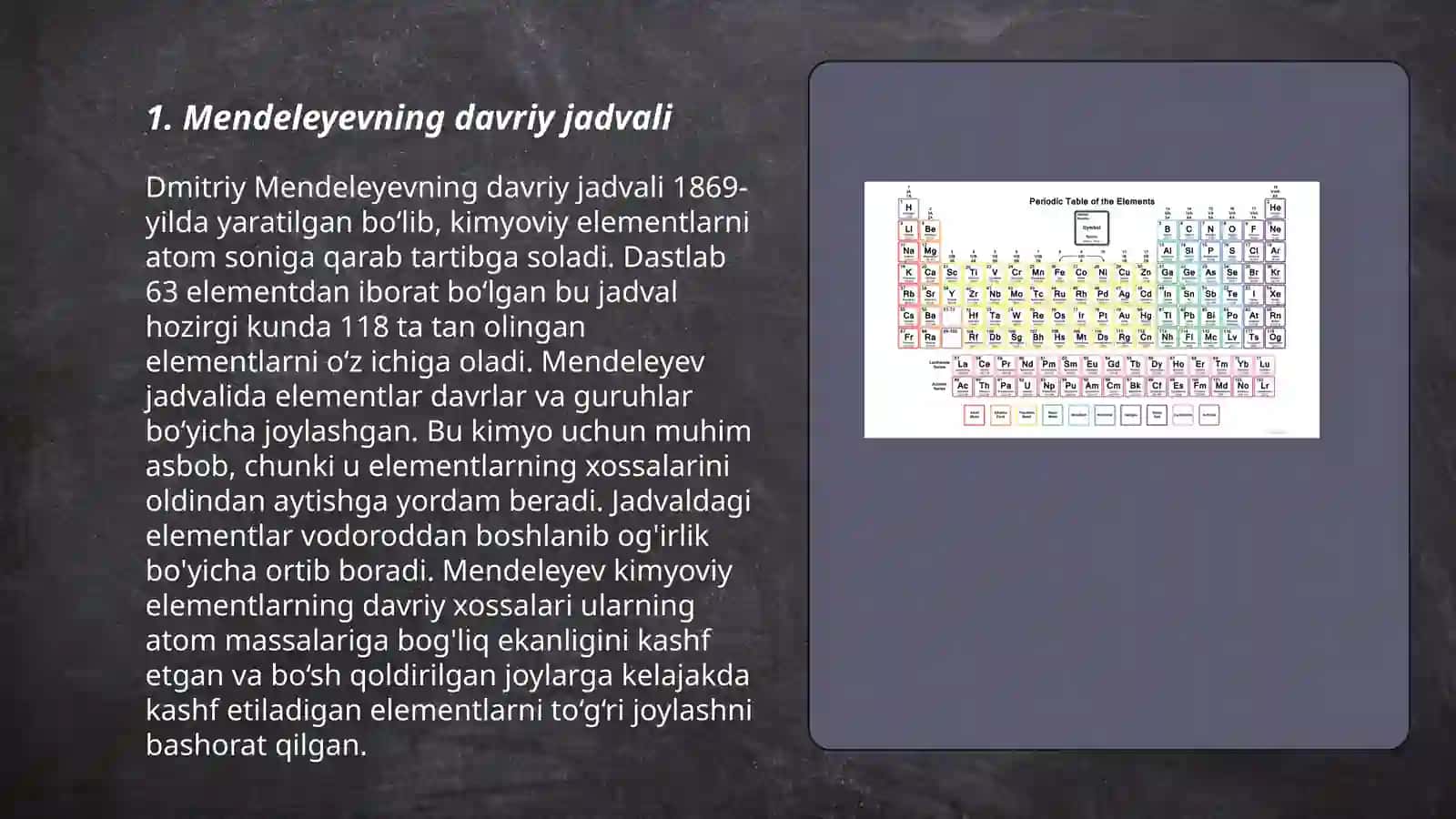 Kimyo sohasidagi Nobel mukofoti sovrundorlari va yutuqlari 3