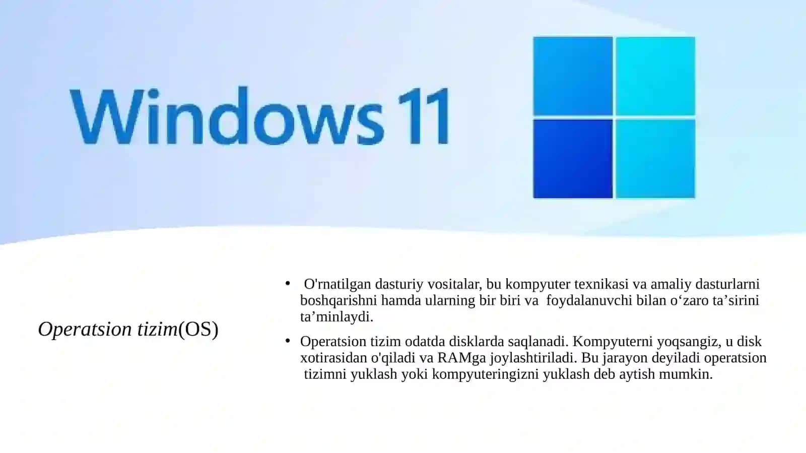 Windows otda imtiyoz turlari va fayl boshqaruvi 3