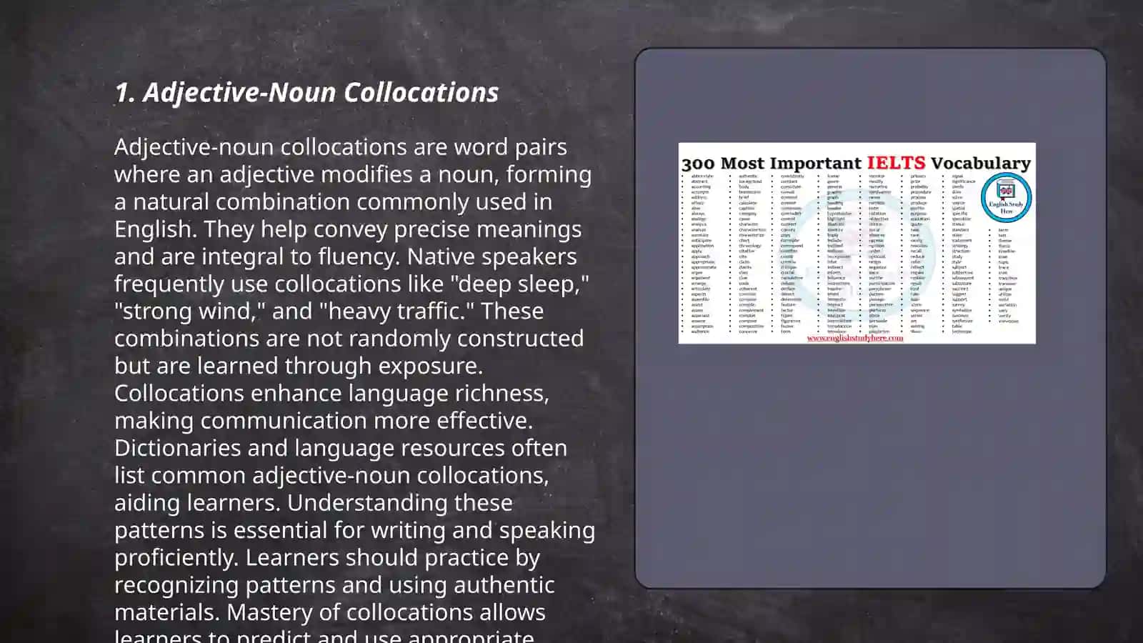 Types of collocation 3