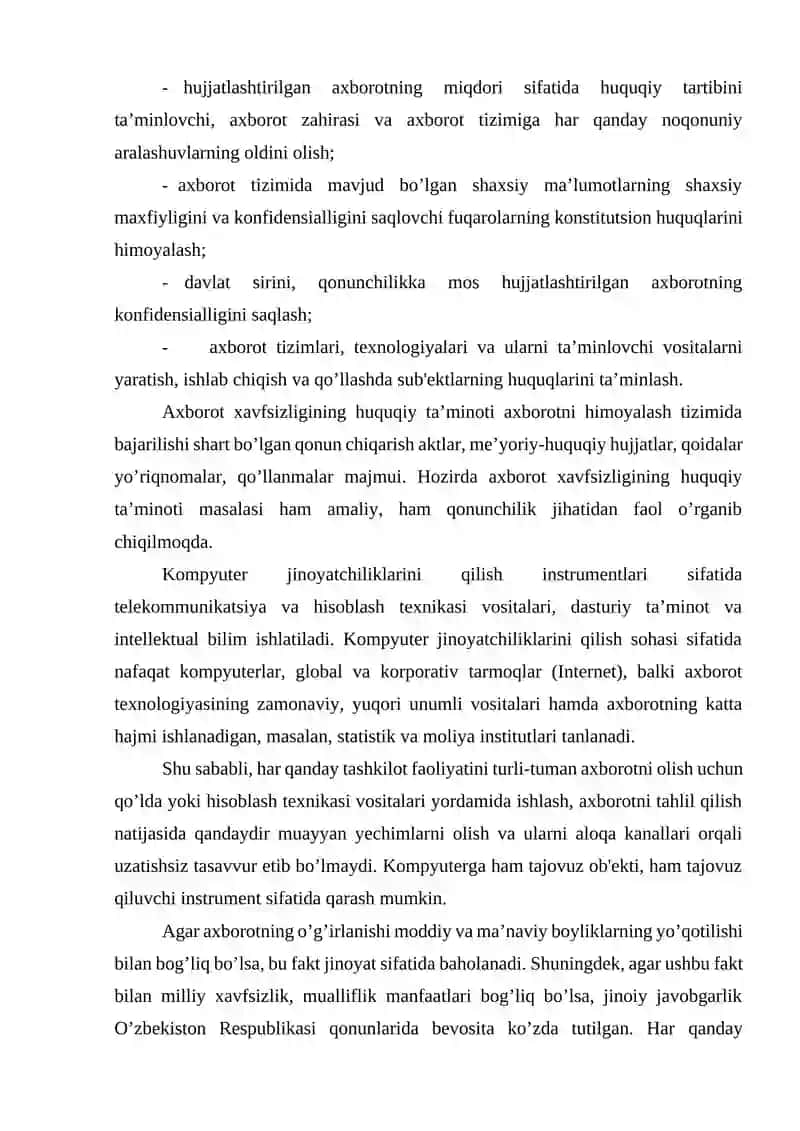 Axborot xavfsizligi 3